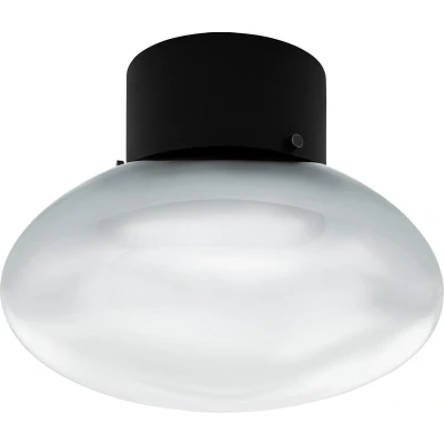 Afbeelding van Leen Bakker EGLO Wandlamp Belategi Zwart Wandlampen Glas