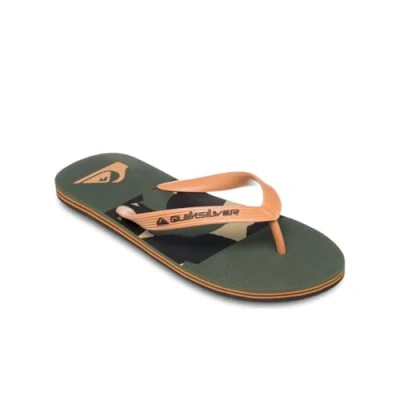 Afbeelding van Quiksilver Molokai Stripe 25 Teenslippers, Heren, Maat: 47, Cre Kunststof