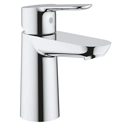 Afbeelding van GROHE BauEdge Wastafelkraan met EcoJoy® zonder waste chroom 23330000