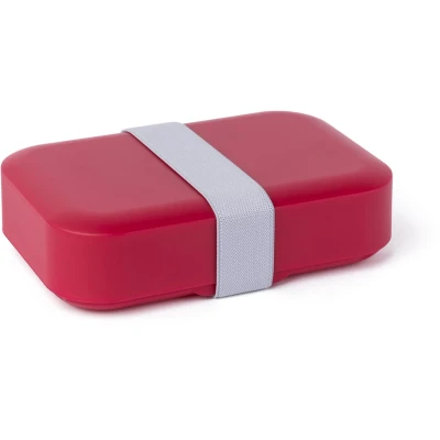 Afbeelding van Amuse Brooddoos Medium Lunchbox Met Rekker Hoogte Verstelbaar Vaatwasserbestendig Rood 500 ml