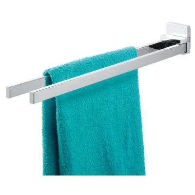 Afbeelding van Handdoekenrek Safira RVS Glans 2 Armig Tiger