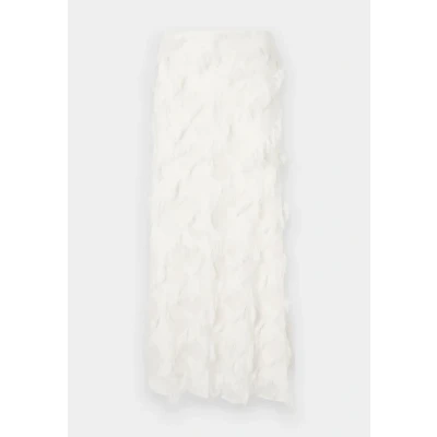 Afbeelding van Bruuns Bazaar Wanna Skirt Maxirok, Dames, Maat: 42, Off white