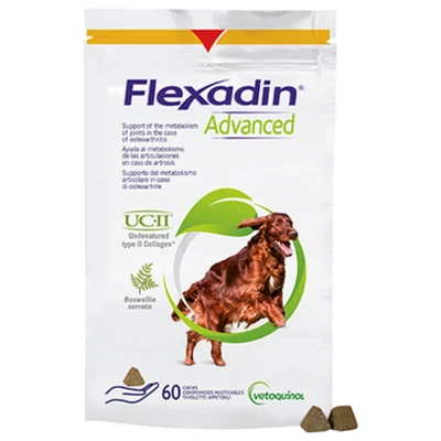 Afbeelding van Flexadin Advanced 60 kauwbrokjes