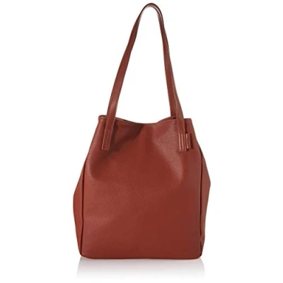 Afbeelding van TOM Tailor Denim Arona Shopper, Dames, Maat: One Size, Cognac