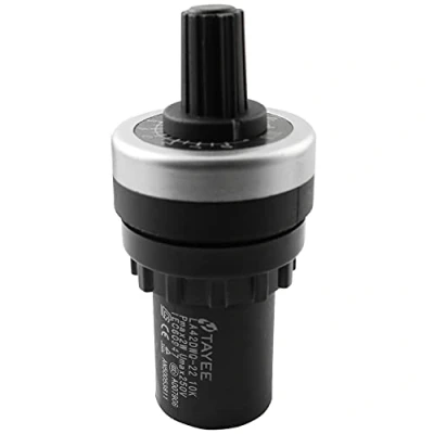 Afbeelding van LQ Industrial 10k Potentiometer LA42DWQ 22 ohm Variabele Snelheid Drive mm VSD Rotary Weerstand Frequentie Converter