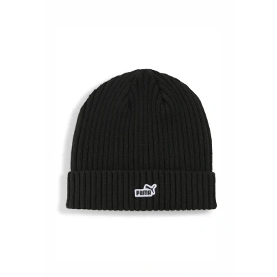 Afbeelding van PUMA Essentials Patch Mid Crown Beanie, Zwart