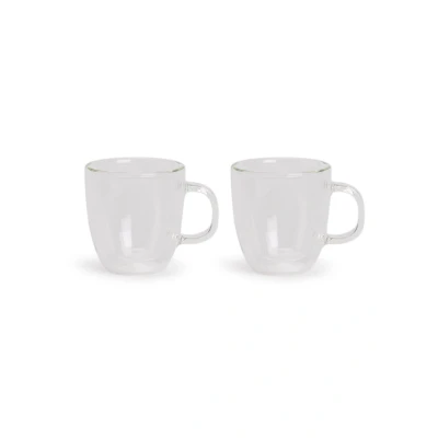 Afbeelding van Bodum Bistro dubbelwandig glas met handvat 2 pack 0,15 l.