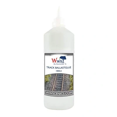 Afbeelding van War World Scenics Railway Track Ballast Glue 1000ml for Model Dioramas &amp; Wargame Terrain