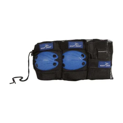 Afbeelding van Street Runner skate beschermset blauw 6 delig