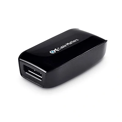 Afbeelding van Cable Matters DisplayPort repeater (DisplayPort kabelverlenger, signaalversterker, versterker) met ondersteuning voor 8K videoresolutie Oculus Rift en meer