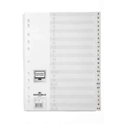 Afbeelding van Durable Tabblad A4 met dekblad A Z, 24 dlg
