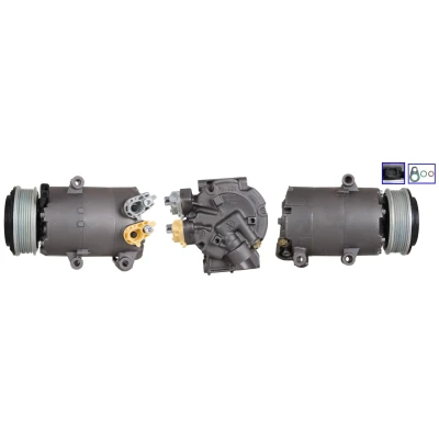 Afbeelding van Compressor, airconditioning LUCAS ACP01407
