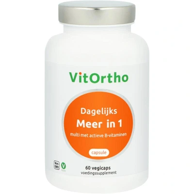 Afbeelding van Vitortho Meer in 1 dagelijks 60 Vegetarische capsules