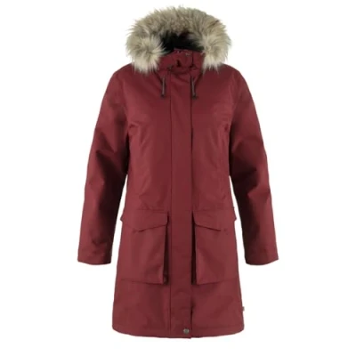 Afbeelding van Fjällräven Nuuk Lite Parka Dames Bordeaux Red L