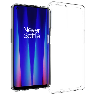 Afbeelding van OnePlus Nord CE 2 5G Hoesje Siliconen en TPU (zacht) Accezz Softcase/Backcover Transparant Telefoonhoesje