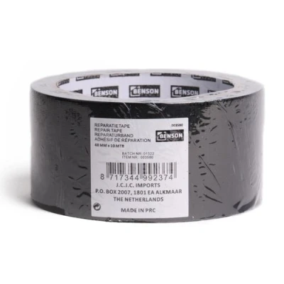 Afbeelding van Benson Reparatietape 48 mm x 10 meter Space Zwart