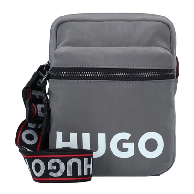 Afbeelding van HUGO Schoudertas Quentyn NS Zip Crossbody Grey Grijs