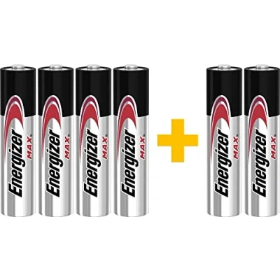 Afbeelding van Energizer Max Power Lr03 AAA Batterijen 6 Stuks