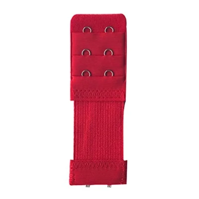 Afbeelding van 4 Stks BH Strap Extenders Extensions Elastische Extender Set 2 Haak, Rood, 3.2CM