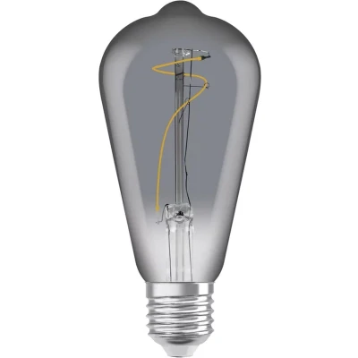 Afbeelding van OSRAM vintage 19 6 LED lamp, smoke tint, 3.4W, 1 lm