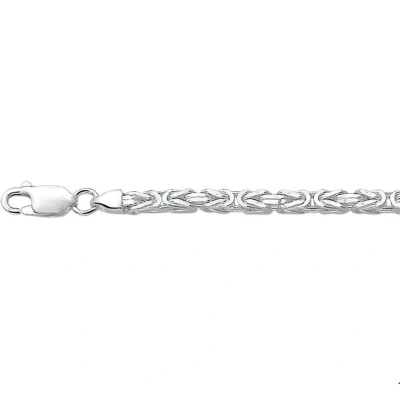 Afbeelding van Zilveren Collier konings 3 1002039 50 cm