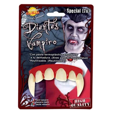 Afbeelding van Fiestas Guirca Gebit Vampier met thermoplastische pasta Halloween accessoires verkleden