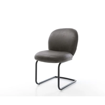 Afbeelding van sledemodel Nube Flex rond zwart antraciet vintage pocketveer kern