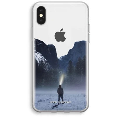 Afbeelding van Case Company® hoesje geschikt voor iPhone X Wanderlust Soft Cover Telefoonhoesje Bescherming aan alle Kanten en Schermrand