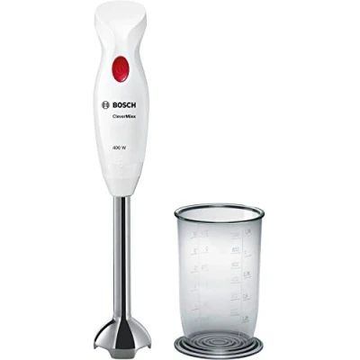 Afbeelding van Bosch MSM24100 Staafmixer Roestvrijstaal Wit