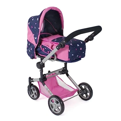 Afbeelding van Kombi Puppenwagen JARA Butterfly