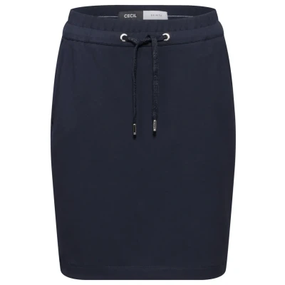 Afbeelding van Cecil JOGG IN UNI Kokerrok, Dames, Maat: Large, Blau