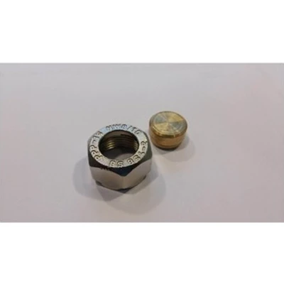 Afbeelding van Pentec M22 Blindstop met wartel. Artikelnr: 1451 1 17 01