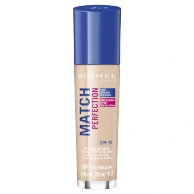 Afbeelding van 1+1 gratis: Rimmel Match Perfection Foundation Fair Porcelain 1 30 ml