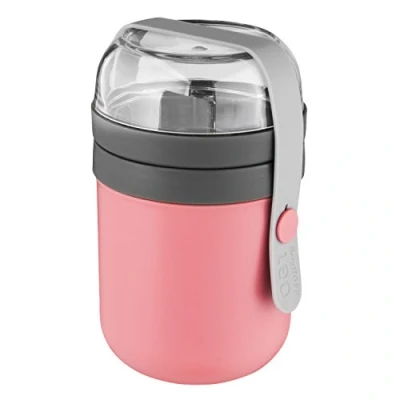 Afbeelding van Lunchcontainer duo Roze BergHOFF Leo