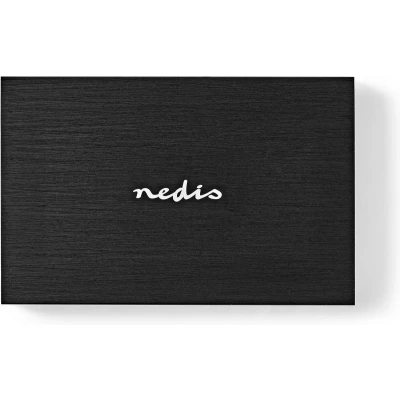 Afbeelding van Harde schijf behuizing Nedis 2.5 inch (USB 3.0, S ATA III, Aluminium/Kunststof, Zwart)