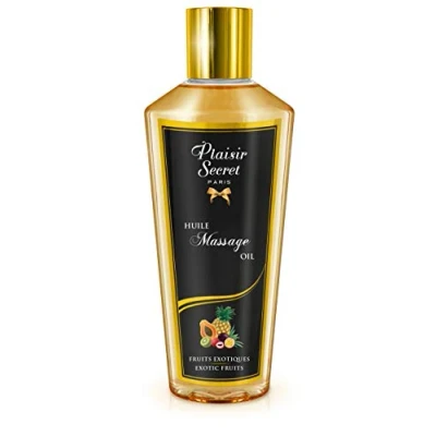 Afbeelding van Plaisir Secret Droge Massageolie Exotisch Fruit 250ml 100% Plantaardig