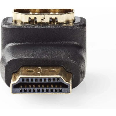 Afbeelding van Haakse HDMI adapter Nedis (4K@30Hz, 90, Verguld)