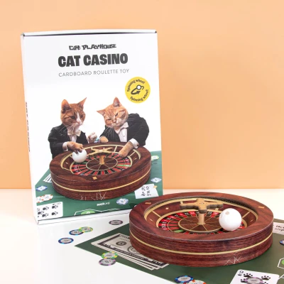 Afbeelding van Roulette kattenspeeltje, Grappige cadeaus, Romantisch Cadeau, Huwelijkscadeau, Cadeau idee