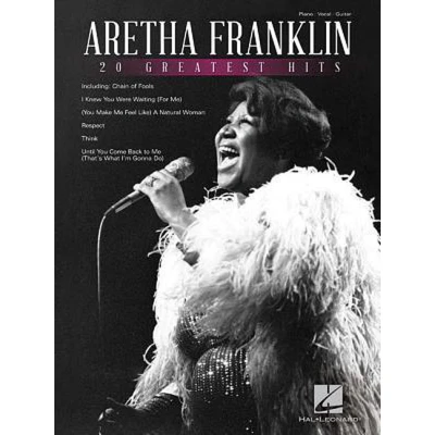 Afbeelding van ARETHA FRANKLIN 20 Greatest HITS PIANO, VOIX, GUITARE: Hits: Piano / Vocal Guitar