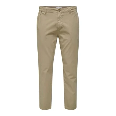 Afbeelding van ONLY &amp; SONS Onsfree Regular 0183 Pant Noos, koriander, 33W / 30L
