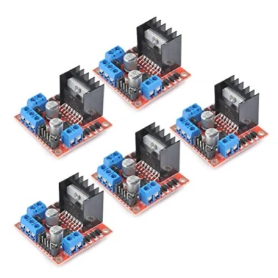 Afbeelding van DollaTek 5 stuks L298N Dual H brug stappenmotor driver board voor Arduino