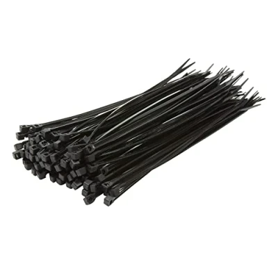 Afbeelding van LogiLink KAB0002B kabelbinder Standaard Nylon Zwart 100 stuk(s)