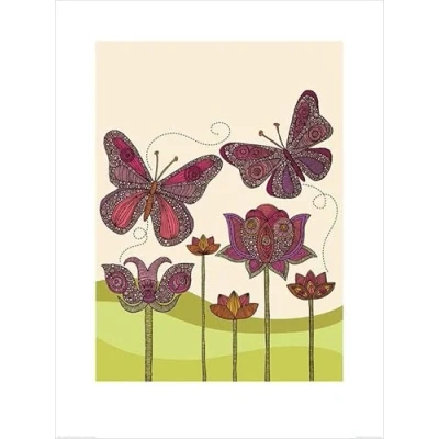 Afbeelding van Kunstdruk Valentina Ramos Butterflies 60x80cm