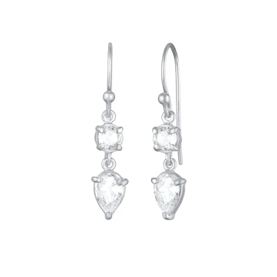 Afbeelding van Elli DROP Vintage Oorbellen, Dames, Maat: One Size, Silber