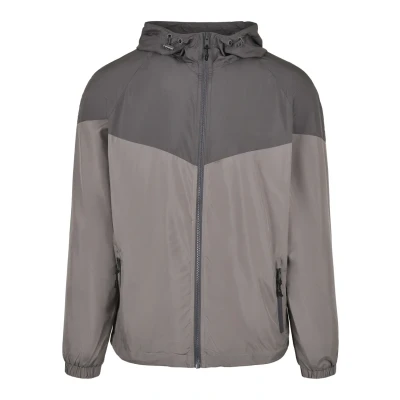 Afbeelding van Urban Classics TONE TECH Windjack, Heren, Maat: Small, Grey