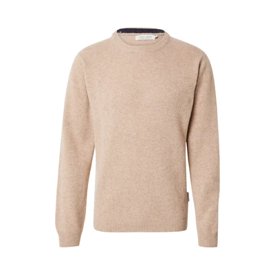 Afbeelding van CASUAL FRIDAY CFKarl Crew Neck Bounty Knit gebreide trui voor heren, fijn trui, 1713121/Silver Mink Melange, L