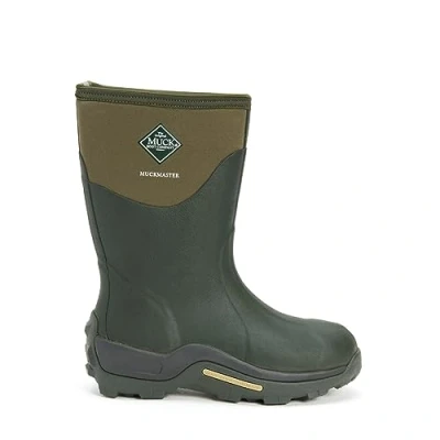 Afbeelding van Muck Boots Muckmaster Mid Regenlaars Unisex, Mos, 41 EU