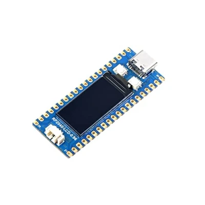 Afbeelding van Waveshare RP2040 MCU Board met 0,96 inch LCD display, gebaseerd op Raspberry Pi chip, Dual Core Arm processor, compatibel de meeste Pico extra modules