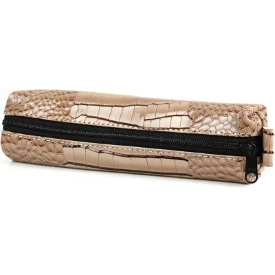 Afbeelding van Kalpa Pen etui Bodensee Croco Gloss Taupe