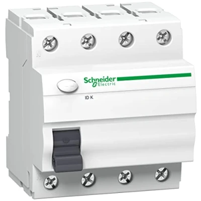 Afbeelding van Schneider Electric A9Z01425 Aardlekschakelaar IDK 4P 25A 30MA TYPE A,